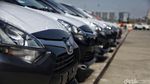 Penampakan Mobil Toyota Siap Ekspor di Pelabuhan
