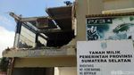 Penampakan Rumah di Tengah Proyek Jembatan Musi VI Palembang