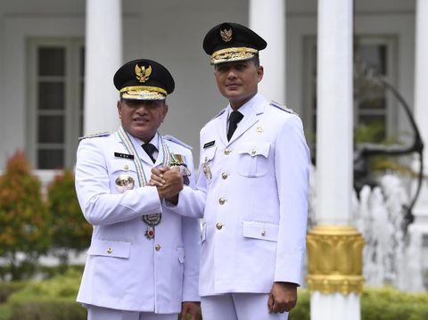 Edy Rahmayadi seusai dilantik Presiden Jokowi jadi Gubernur Sumut.