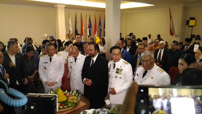 Ini Pesan Surya Paloh ke 4 Gubernur yang Baru Dilantik