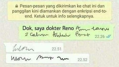Tulisan Dokter Vs Cuitan Anak Jaksel, Sama-Sama Bikin Migrain Kambuh!
