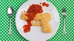 Kreatif! Wajah Donald Trump hingga Tokoh Kartun Dibuat dari Spaghetti