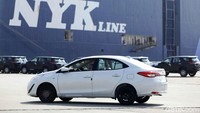 Meski di RI kurang cemerlang, Vios yang diproduksi Toyota Motor Manufacturing Indonesia di Tanah Air laris juga di luar negeri. Foto: Pradita Utama