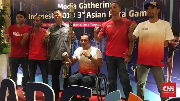 Atlet Indonesia siap tampil menghadapi atlet luar negeri di Asian Para Games 2018.
