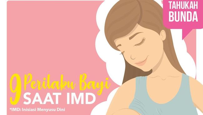 Bunda Perlu Tahu, 9 Perilaku Bayi Saat IMD