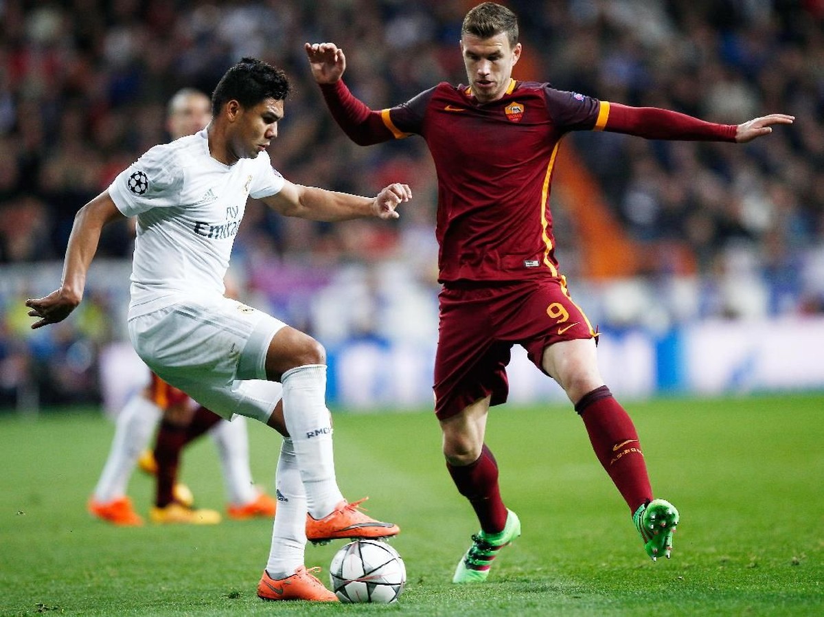 AS Roma percaya diri bisa mengalahkan Real Madrid di Liga Champions. (Foto: Gonzalo Arroyo Moreno/Getty Images)