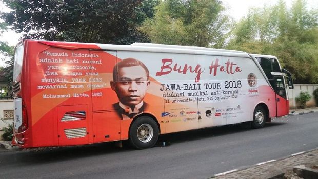 Bung Hatta Jawa-Bali Tour 2018 Diskusi Musikal Anti- Korupsi