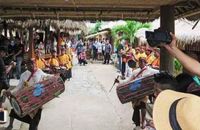 Kesenian tradisional Lombok, tarian Gendang Beleq (Ditok Sade/Istimewa)
