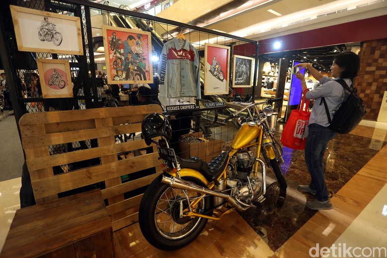 Motor modifikasi Jokowi Foto: Rengga Sancaya Motor modifikasi Jokowi Foto: Rengga Sancaya