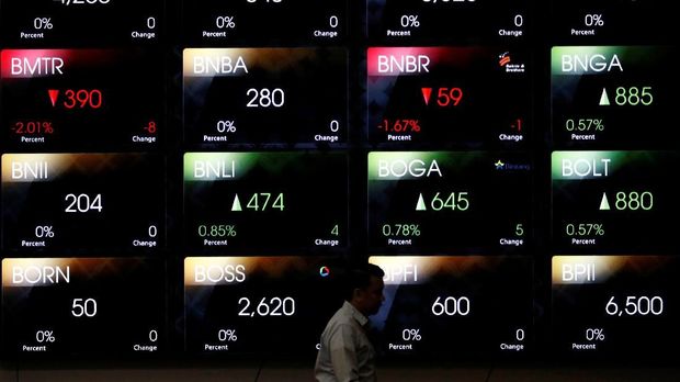 Rupiah Terkendali, Saham Blue Chip Berterbangan Setelahnya