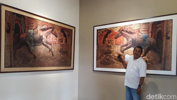 Seniman Grafis Ini Pilih Borobudur Sebagai Lokasi Pameran Tunggal