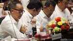 Rapat Pertama Mensos Agus Gumiwang dengan Komisi VIII