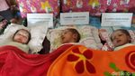 Lucu, Bayi Kembar Tiga Diberi Nama Avanza