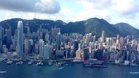 Kota belanja Hong Kong juga sudah didatangi Erick. Mau borong apa, Pak? (@erickthohir/Instagram)