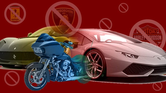 1.000 Lebih Mobil Mewah dan Moge di Jakarta Tunggak Pajak