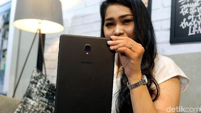 Penampakan Galaxy Tab A 2018, Tablet Rp 5 Juta