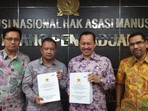 Komnas HAM Serahkan Laporan Kasus HAM Berat di Aceh ke Kejagung