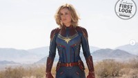 Brie Larson membuat heboh dunia maya dengan membagikan foto-foto Captain Marvel di instagram pribadinya. Dok. Instagram/brielarson