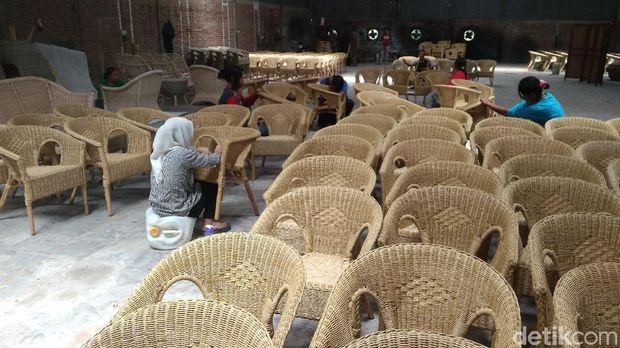 Pengusaha mebel rotan ketiban rezeki dari penguatan dolar AS