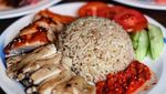 Makan Siang Mantap! Nasi Hainan Lembut Plus Ayam yang Gurih