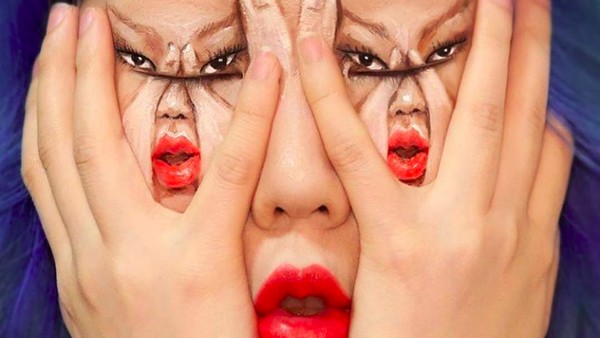 Ilusi Optik dari Make Up Artist yang Satu Ini Bikin Migrain Kambuh!