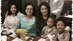 Cantik Menawan, Ini Istri Lukman Sardi Saat Kulineran Bareng Teman
