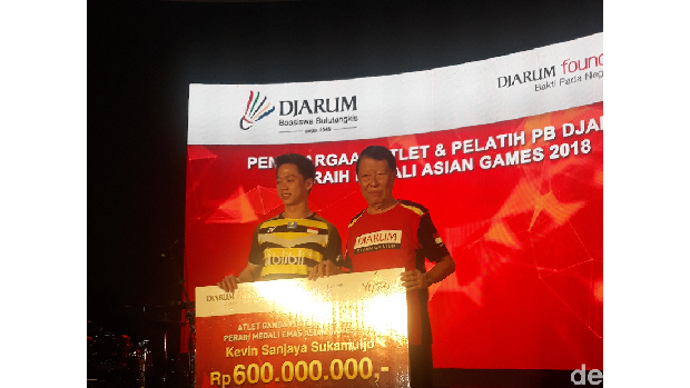 Dapat Bonus Lagi Rp 600 Juta, Kevin: Belum Cukup!