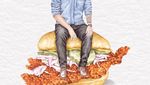 Pose Tampan John Mayer, yang Hobi Makan Cake dan Burger