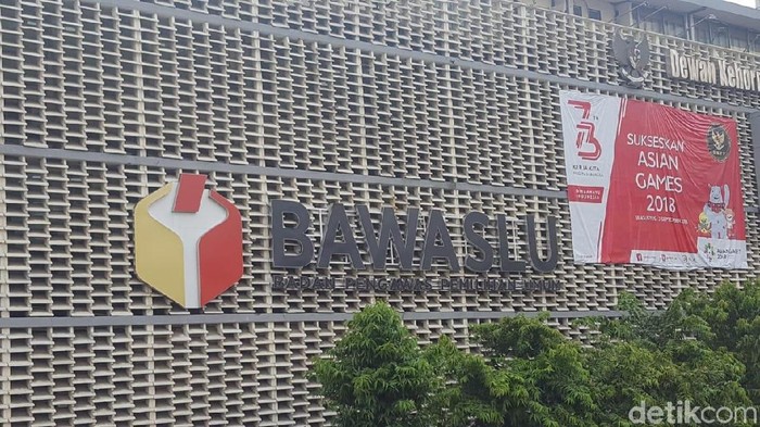 Logo Bawaslu, gedung Bawaslu, ilustrasi gedung Bawaslu