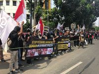 Relawan GNR Demo DPP PKS, Minta Tagar 2019 Ganti Presiden Disetop