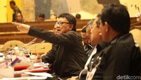 Tjahjo Kumolo memaparkan program kerja dan anggaran tahun 2019.