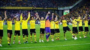 15. Dortmund jadi salah satu klub paling royal di Jerman dengan dana transfer senilai 63 juta pound sterling, atau sekitar Rp 1,23 triliun. Foto: Twitter/EASPORTSFIFA