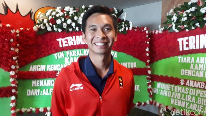 Petenis Indonesia Christopher Rungkat (Foto: Mercy Raya/detikSport) Petenis Indonesia Christopher Rungkat (Foto: Mercy Raya/detikSport)