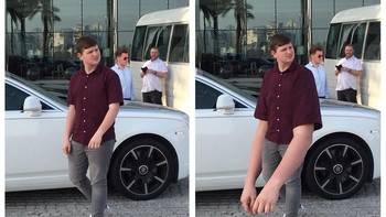 Pasalnya hasil editan James suka mengundang tawa. Seperti foto berikut ini. Foto: twitter.com/fjamie013