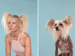 Potret Lucu Ekspresi Manusia dan Anjing yang Punya Kemiripan