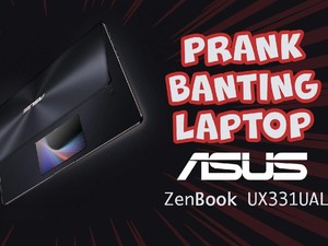 Prank Jatohin Laptop, Intip Yuk Ekspresinya