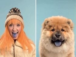 Potret Lucu Ekspresi Manusia dan Anjing yang Punya Kemiripan