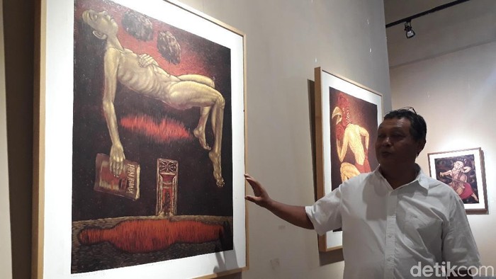 Seniman Grafis Ini Pilih Borobudur Sebagai Lokasi Pameran Tunggal