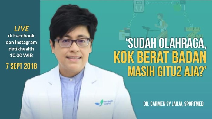 Sudah Olahraga, Berat Badan Masih Segitu-Segitu Saja? Yuk Tanya Ahlinya