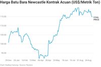 Harga Batu Bara Terus Merosot, Terendah Dalam 2,5 Bulan