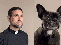 Potret Lucu Ekspresi Manusia dan Anjing yang Punya Kemiripan