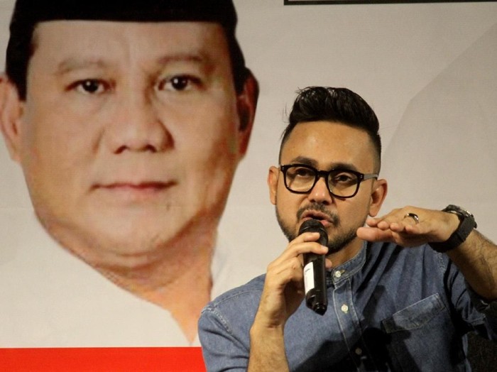 Prabowo-Sandi Digital Team (Pride) menggelar acara Ngopi Digital Bareng Pride mengusung Jempol Untuk Kampanye Positif bersama bakal calon Wakil Presiden, Sandiaga Uno di Jakarta.