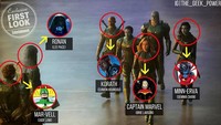 Captain Marvel bersama bangsa Kree lainnya berjuang untuk melawan Skrull. Dok. Instagram/the_geek_power