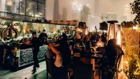 Berlokasi di kawasan Business Bay, tepatnya di bagian atas Hotel Taj Dubai yang elegan, TheTreehouse memiliki pemandangan dan lighting menawan (The Treehouse)