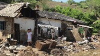 Banjir ini menewaskan sedikitnya 76 orang di wilayah Provinsi Hwanghae Utara dan Selatan. Foto: Twitter/International Federation of Red Cross and Red Crescent Societies (IFRC)