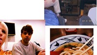 only ever post 1% of the photos i take, tulisnya saat mengunggah kolase foto saat ia dan rekannya berada di Tokyo, Jepang. Ia terlihat melahap semangkuk udon. Foto: Instagram yelyahwilliams