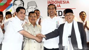 Momen Kedekatan Jokowi-Erick Thohir