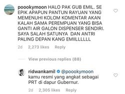 Komentar Kocak Netizen Tanggapi Ridwan Kamil Cari Mantu