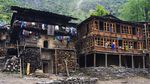 Foto: Desa Baduy dari Puncak Himalaya