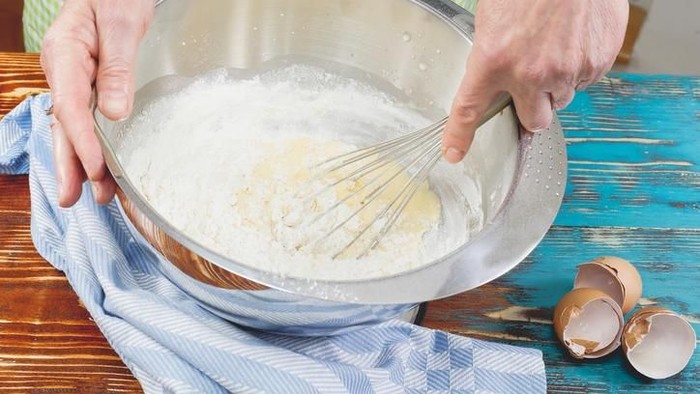 membuat pancake